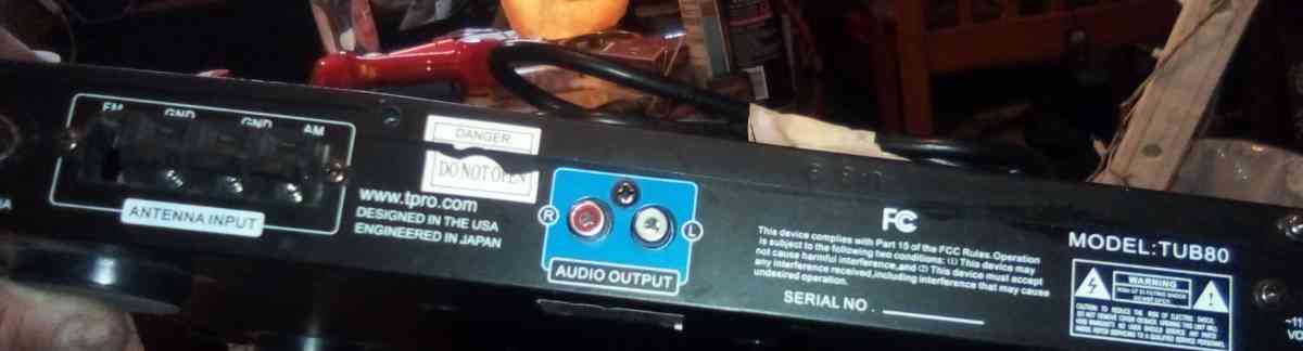 technical pro  stereo tuner