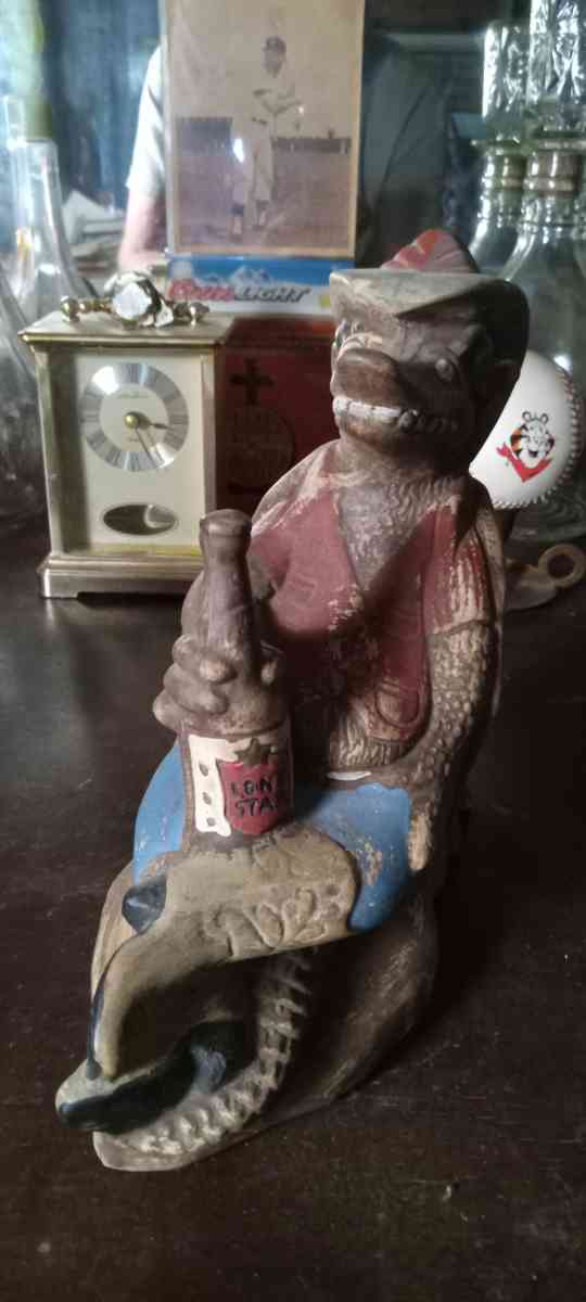 rare lonestar beer armadillo