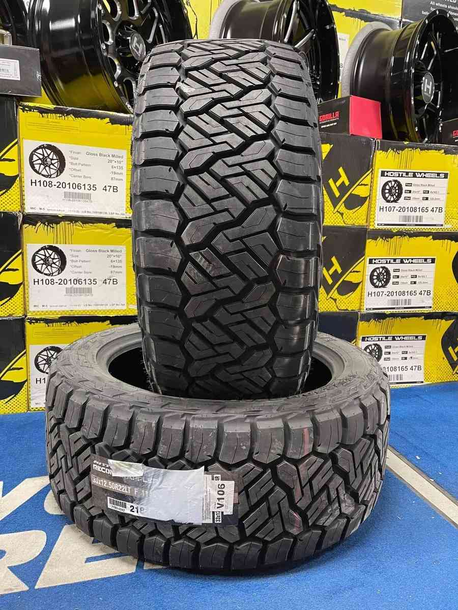 35x1250r20 NITTO TIRES AVAILABLE WITH FINANCING