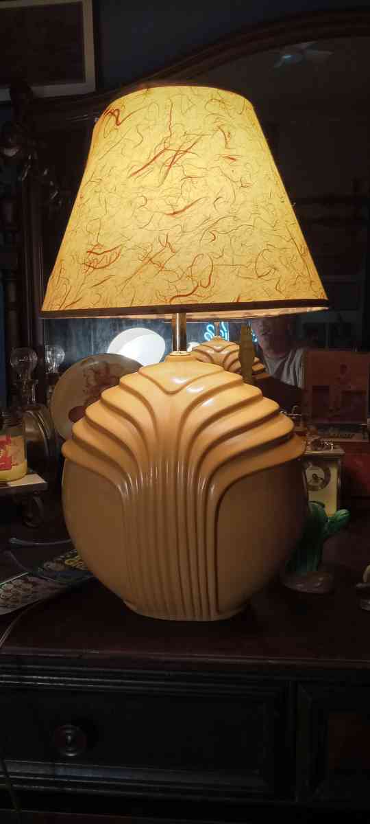vintage art deco lamp