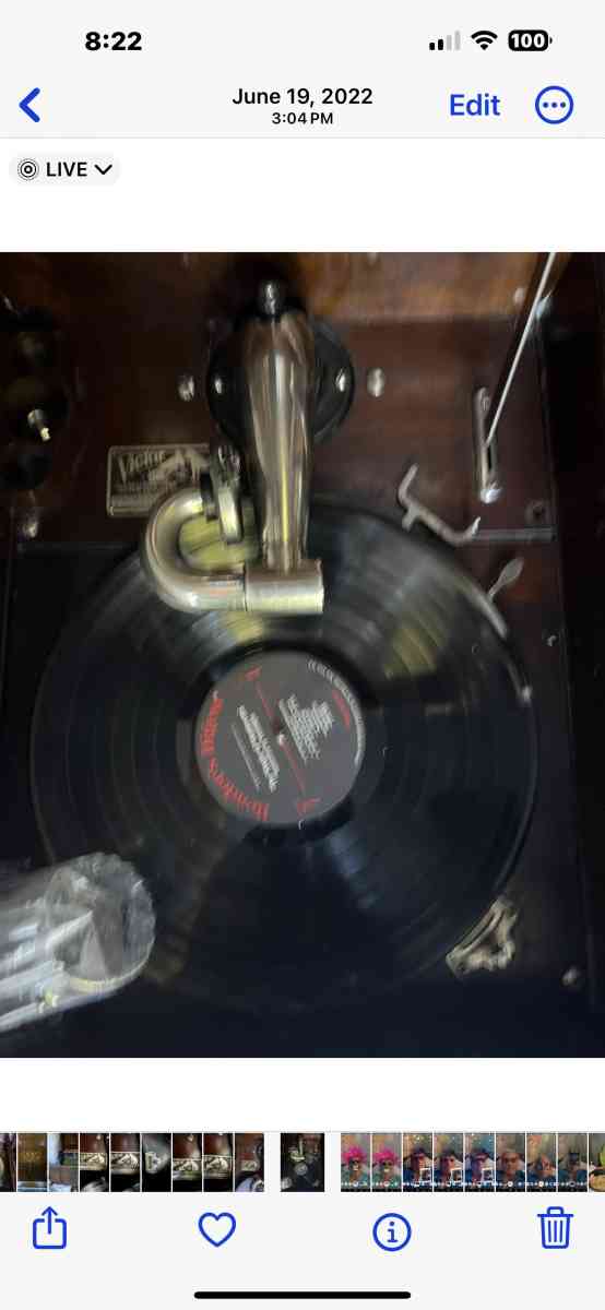 1914 RCA record player vintage