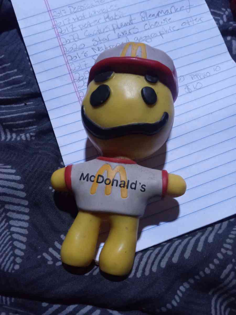 McDonalds toys unopened and open