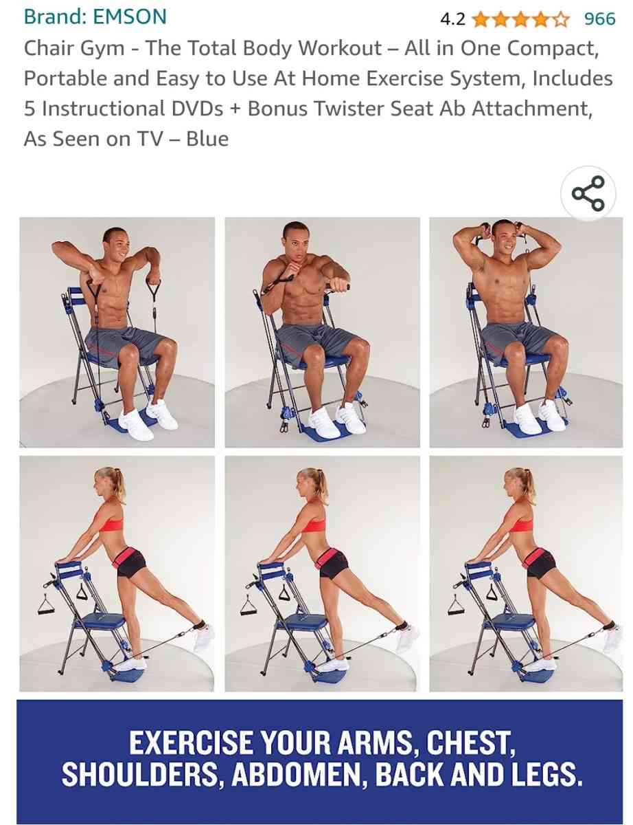 Total Body Chair Gym