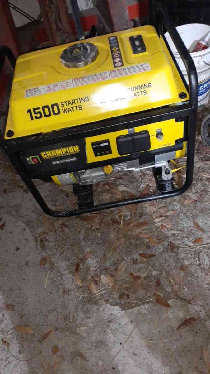 1500 watt generator