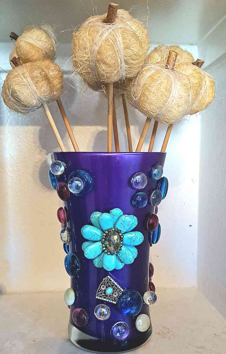 hand crafted vase