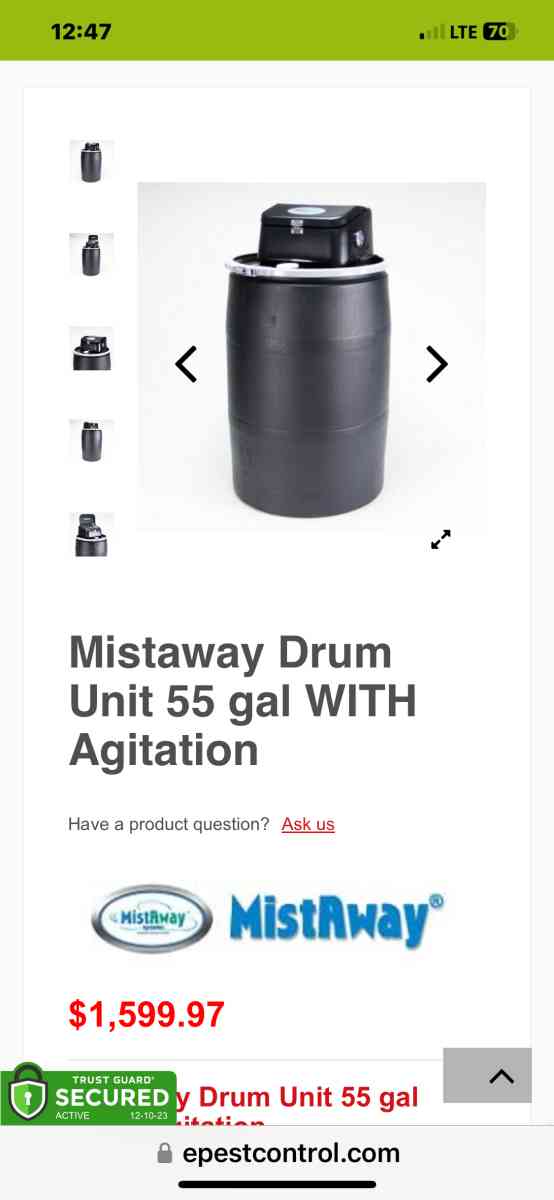 MistAway repellent systems GREAT DEAL