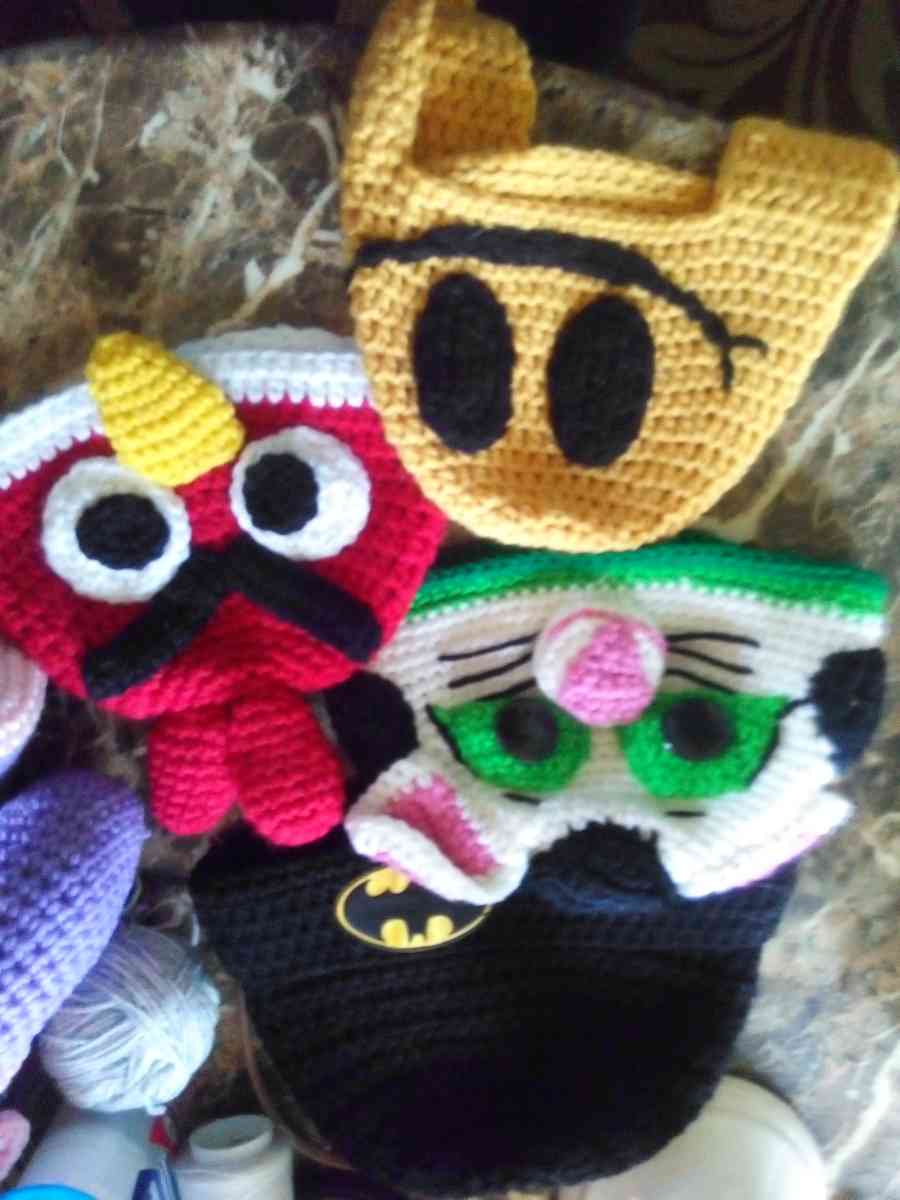 custom knitted dolls