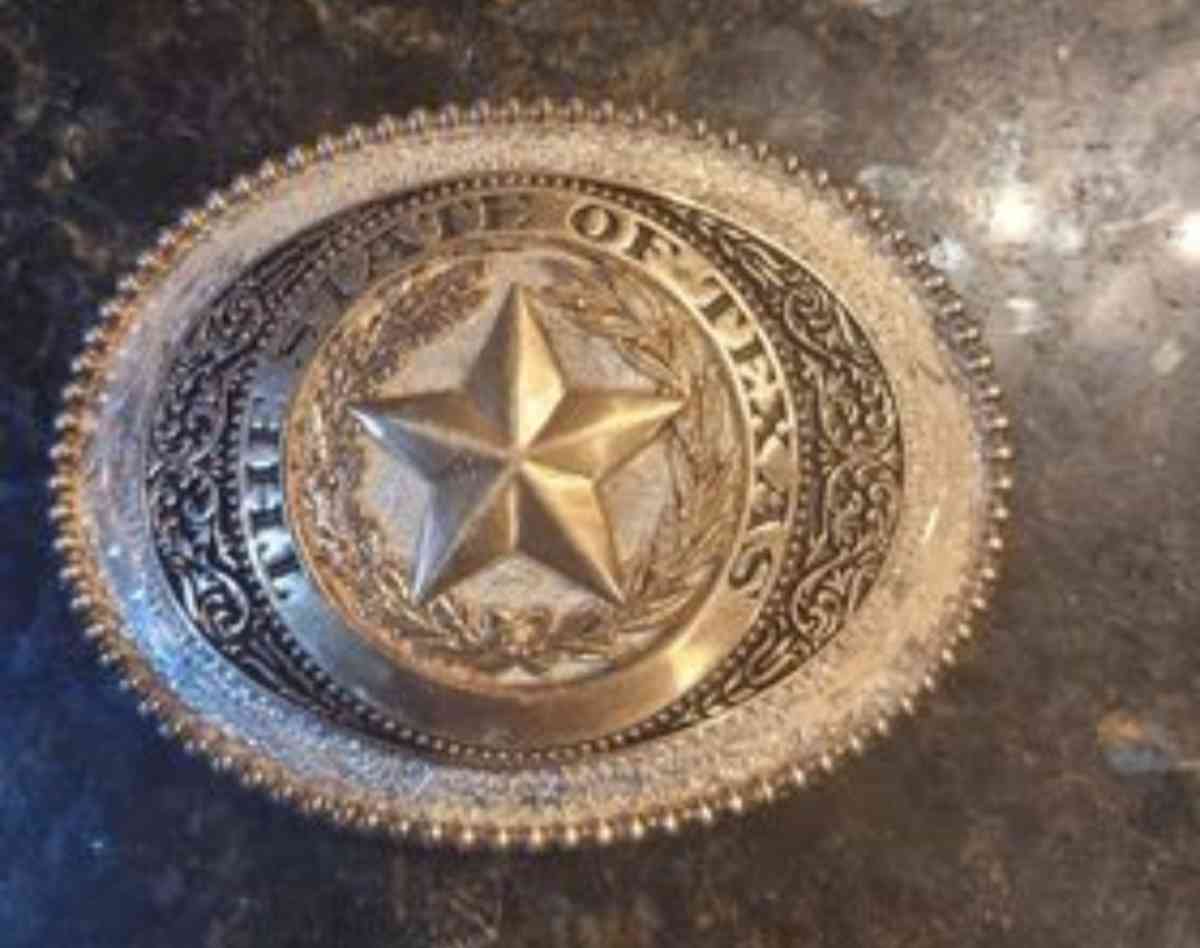 Lone Start State Buckle
