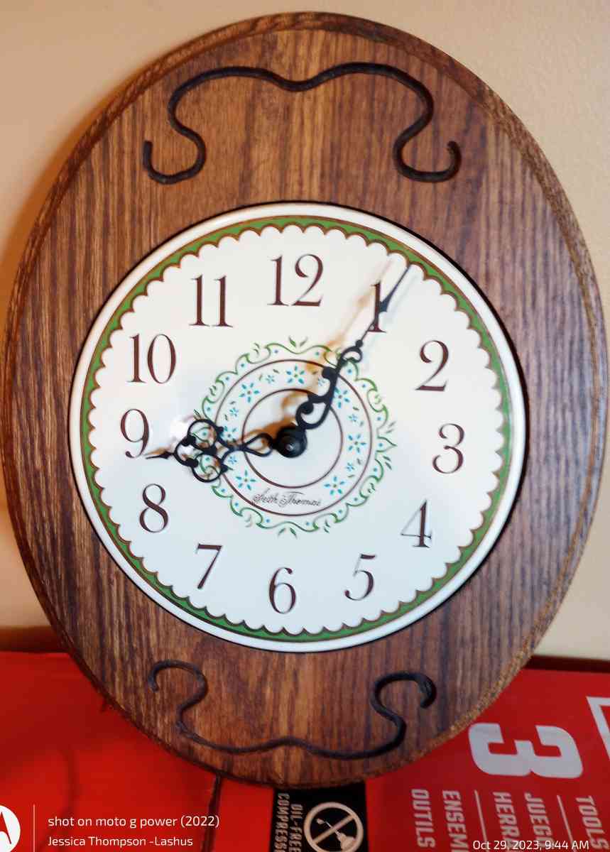 Seth Thomas original clock works