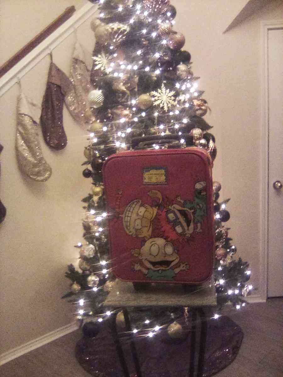 90s Vintage Rugrats suitcase