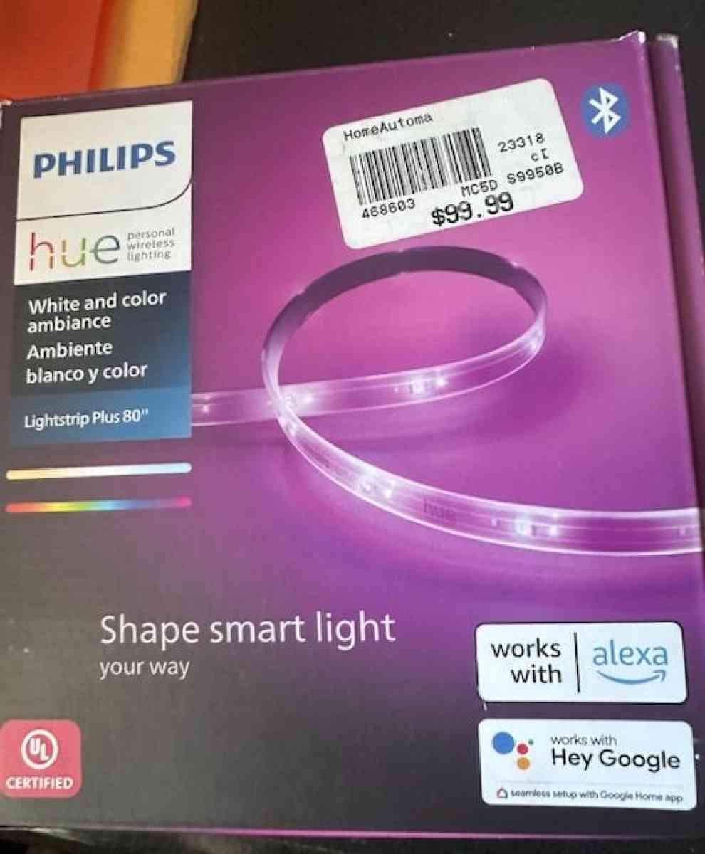Phillips Hue strip lights