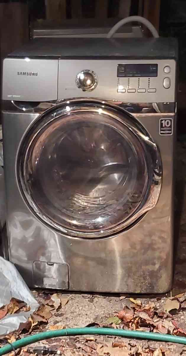 Samsung Stainless Washer and Dryer Combo