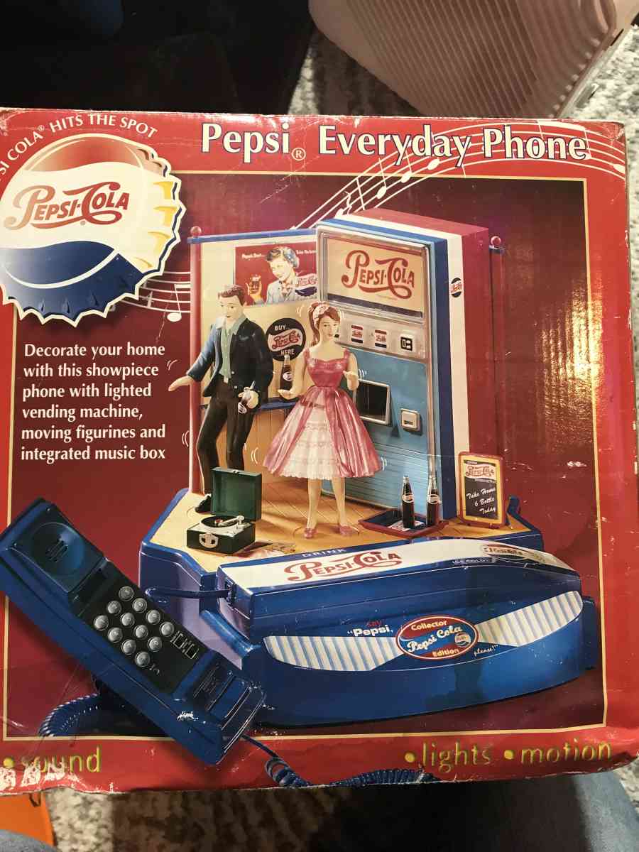 Vintage Collectors Pepsi Phone