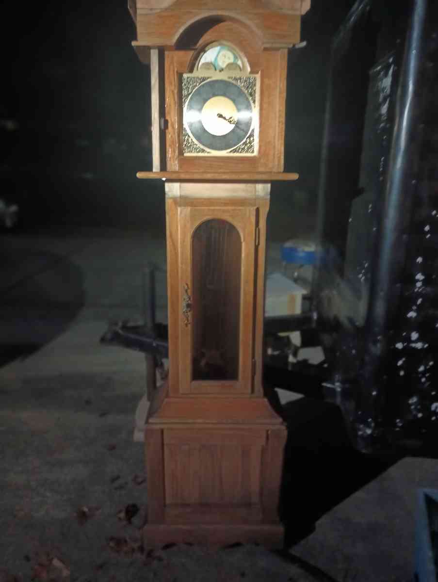 Five and a half foot tall Grandfather clock