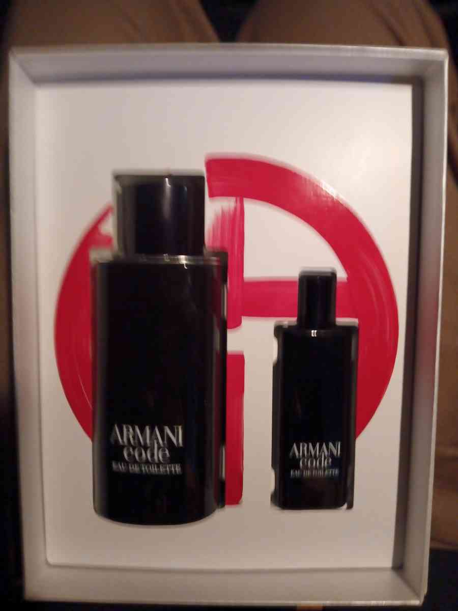 Armani Montblanc and designer cologne gift box sets