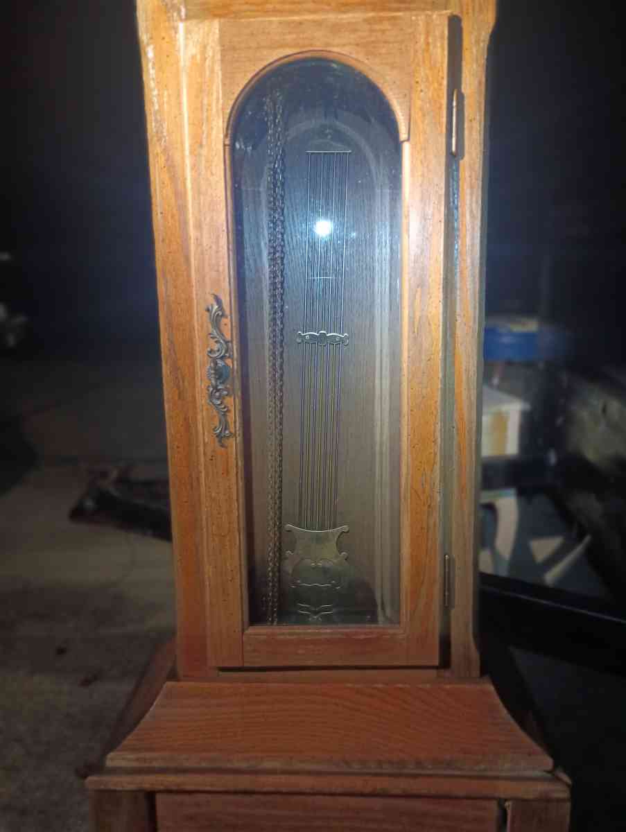 Five and a half foot tall Grandfather clock