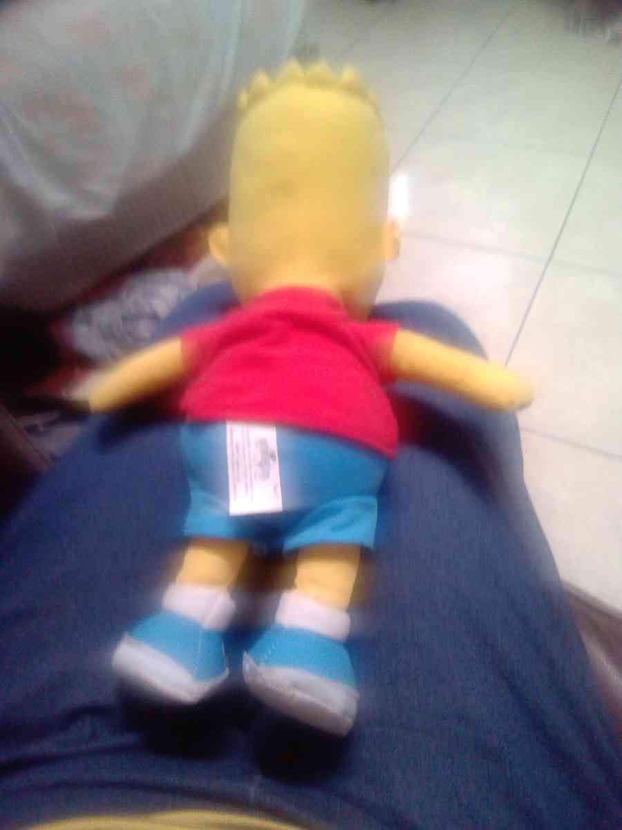 I have a collectible Bart Simpson plush