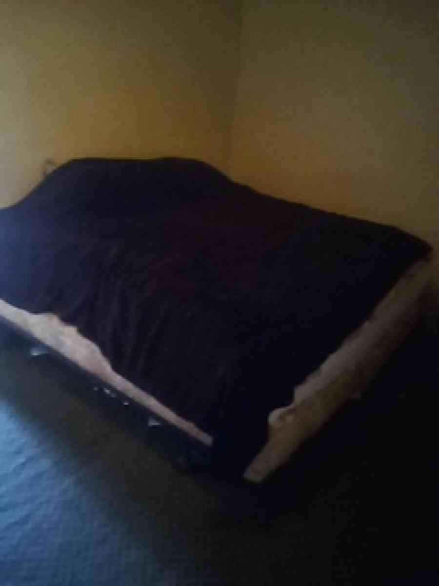 a big California king bed with serta hybrid mattress