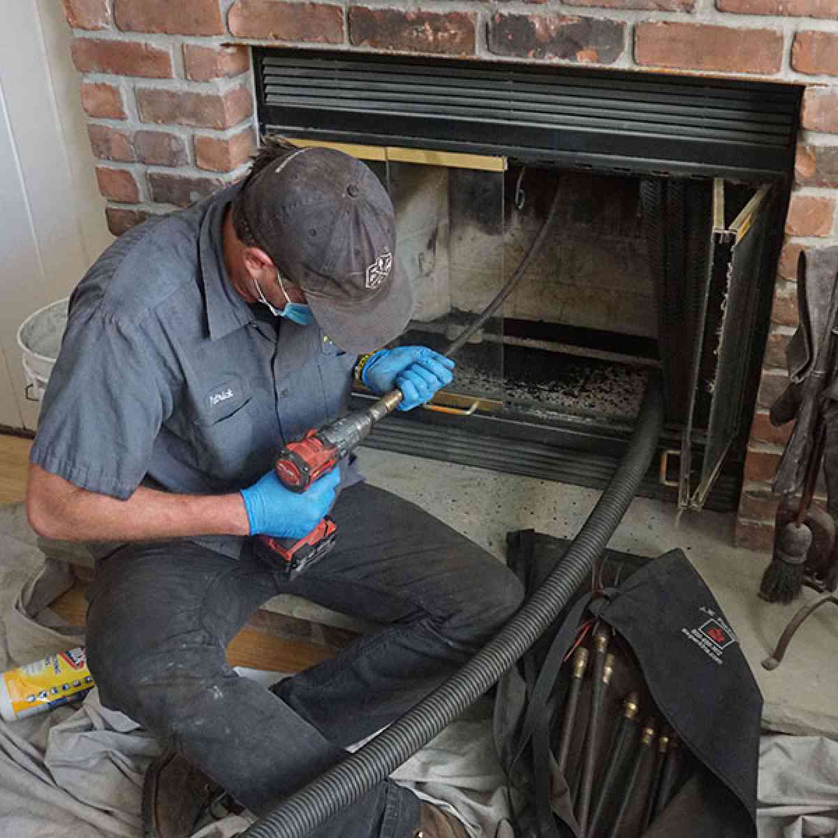 Fireplace Cleaning Inspection
