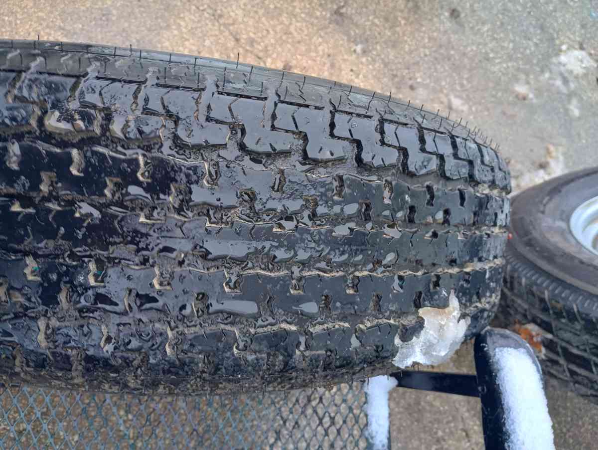 two trailer tires 16 inch