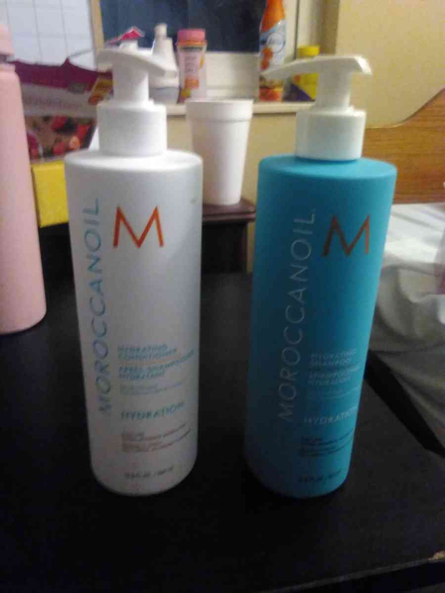 Moroccan oil shampoo and conditioner set