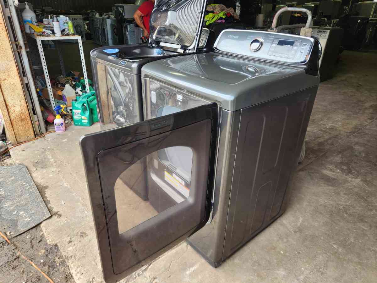 Washer and GAS DRYER