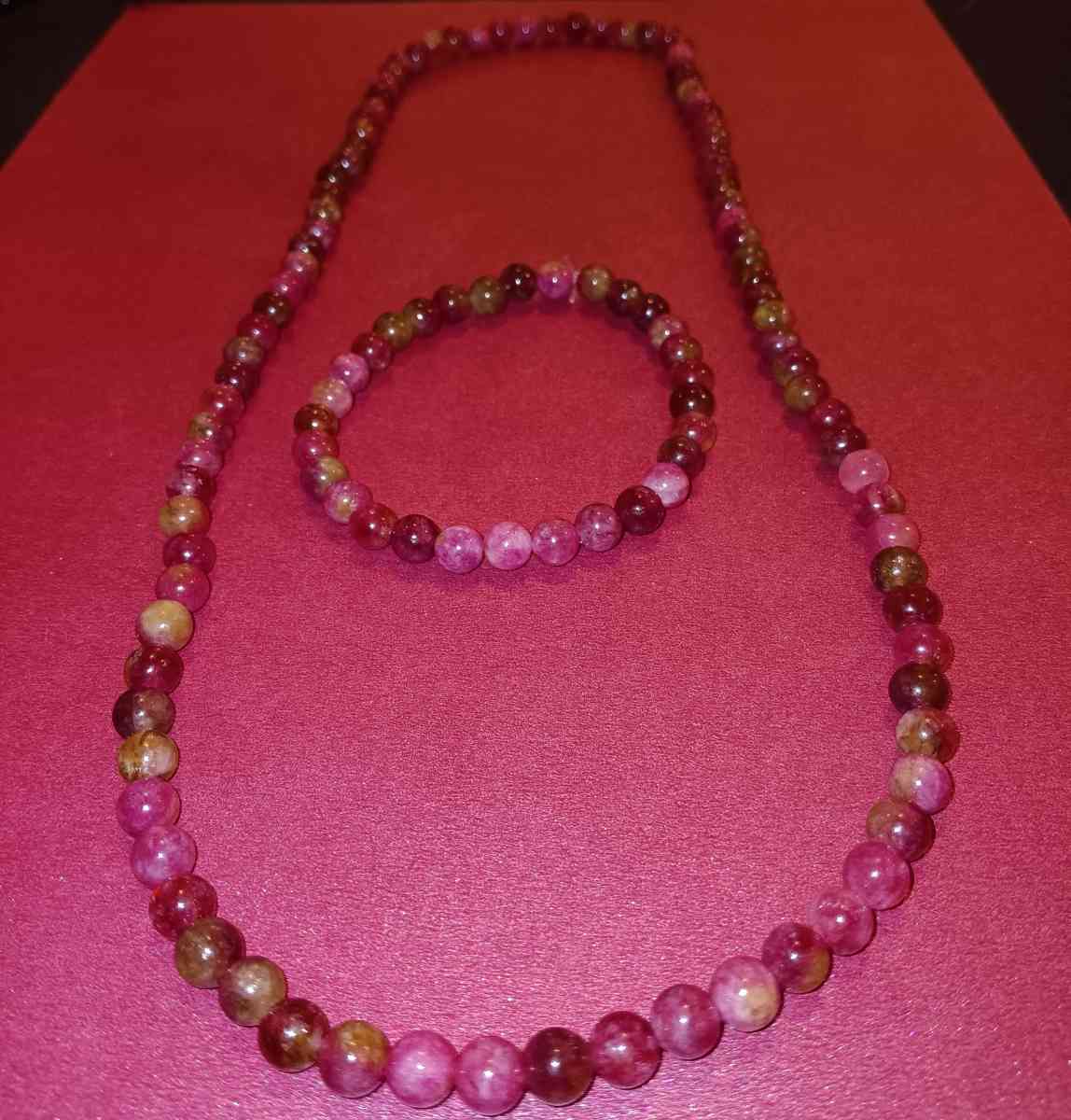 handmade set bracelet and necklace