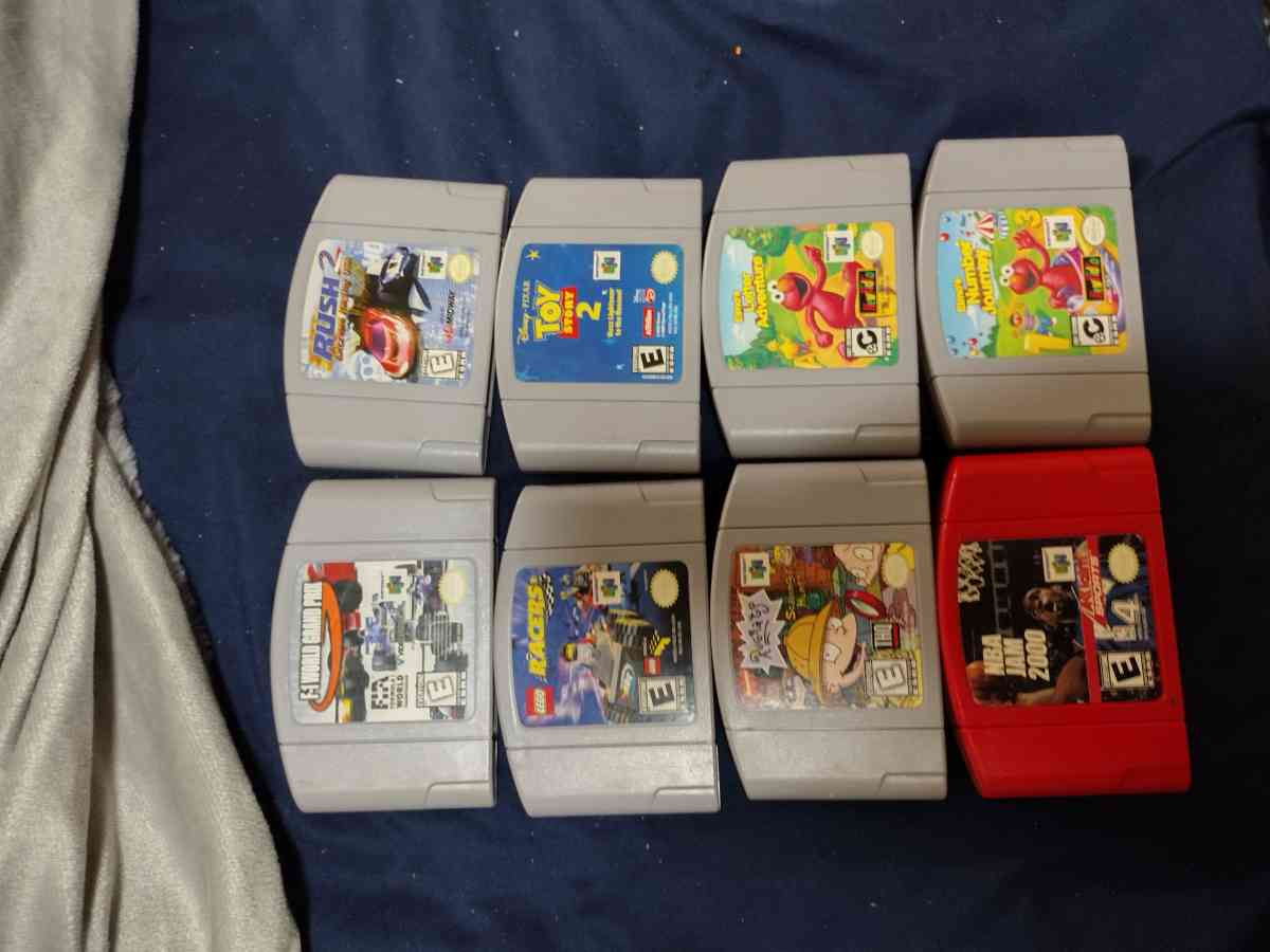 Nintendo 64 game bundle