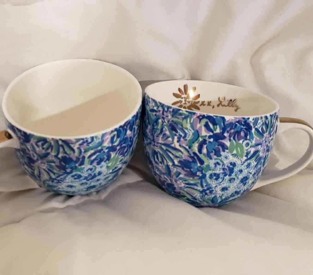 Lily Pulitzer Ceramic Mug Set