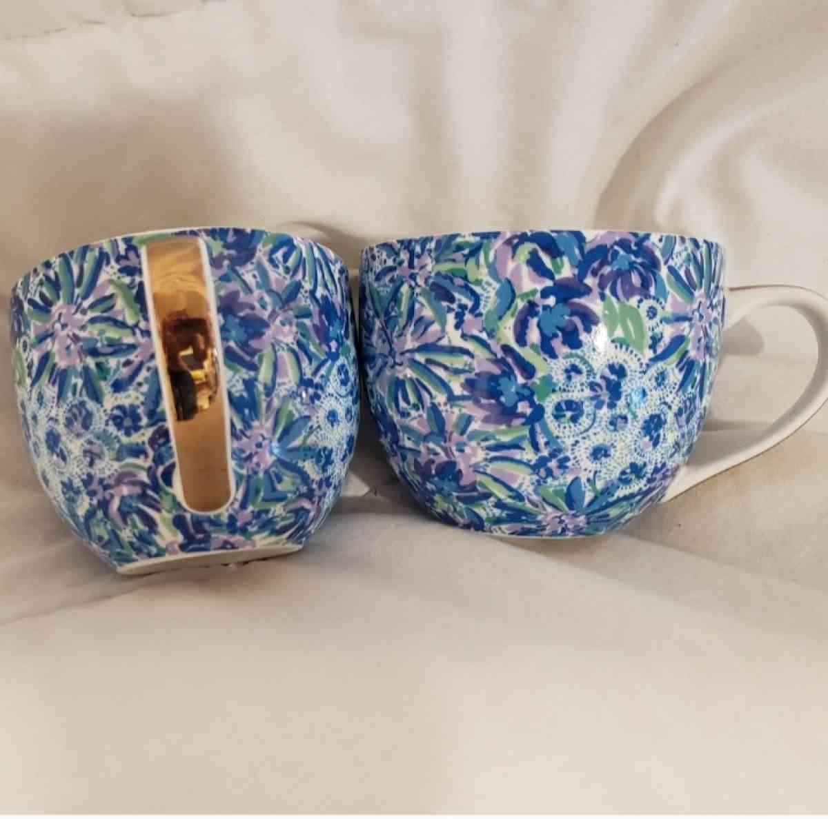 Lily Pulitzer Ceramic Mug Set