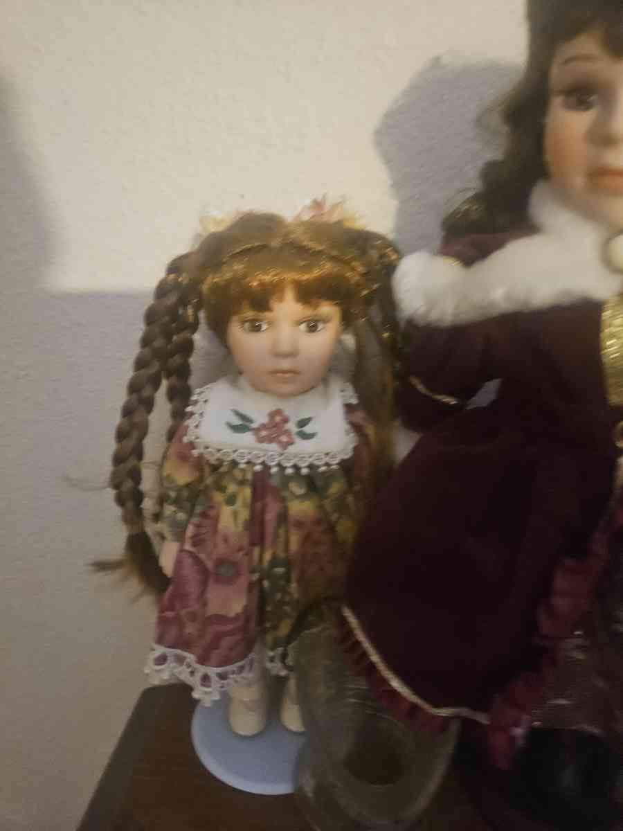 vintage antique porcelain dolls