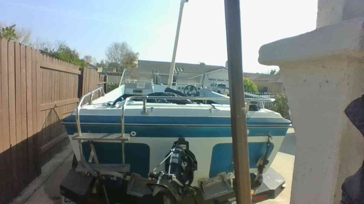 Charger Bass boat with trailer