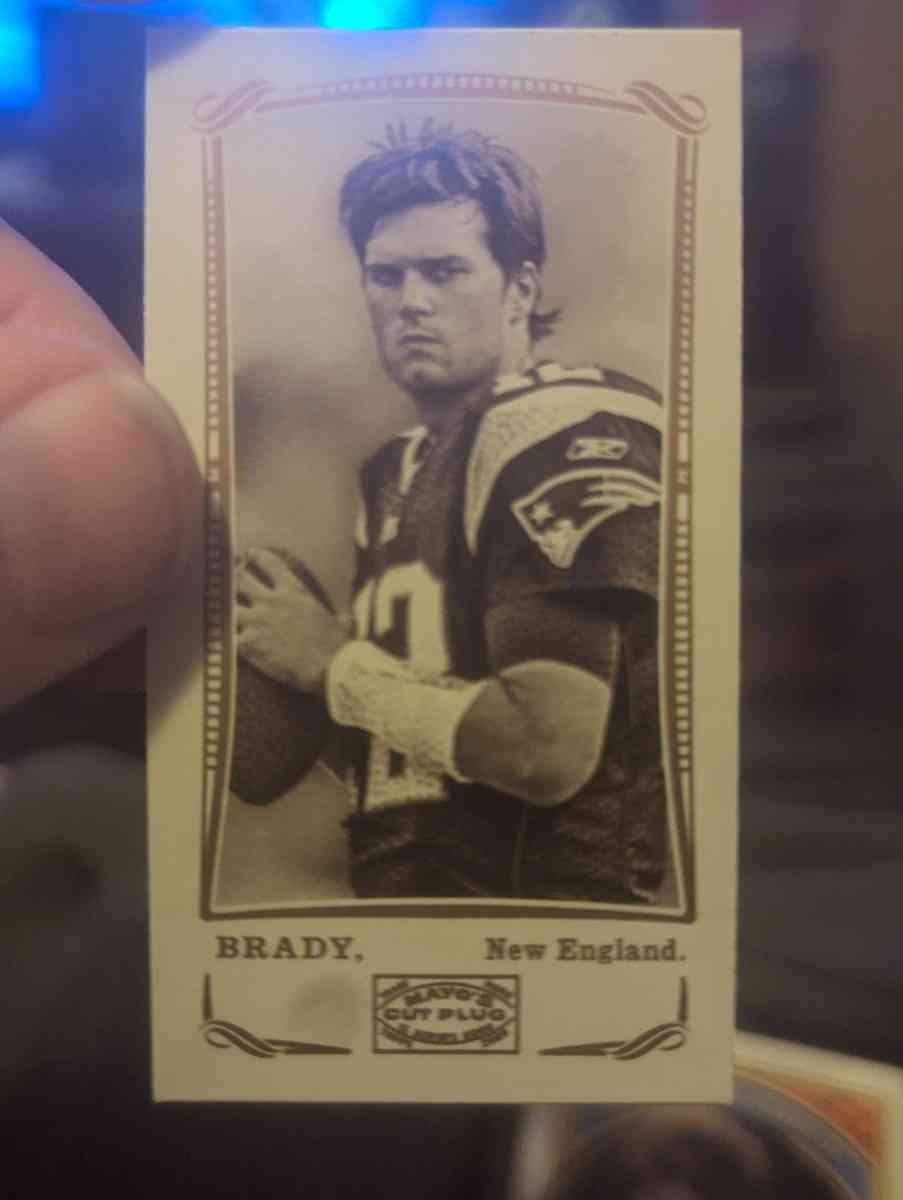Tom Brady mini card will make deals