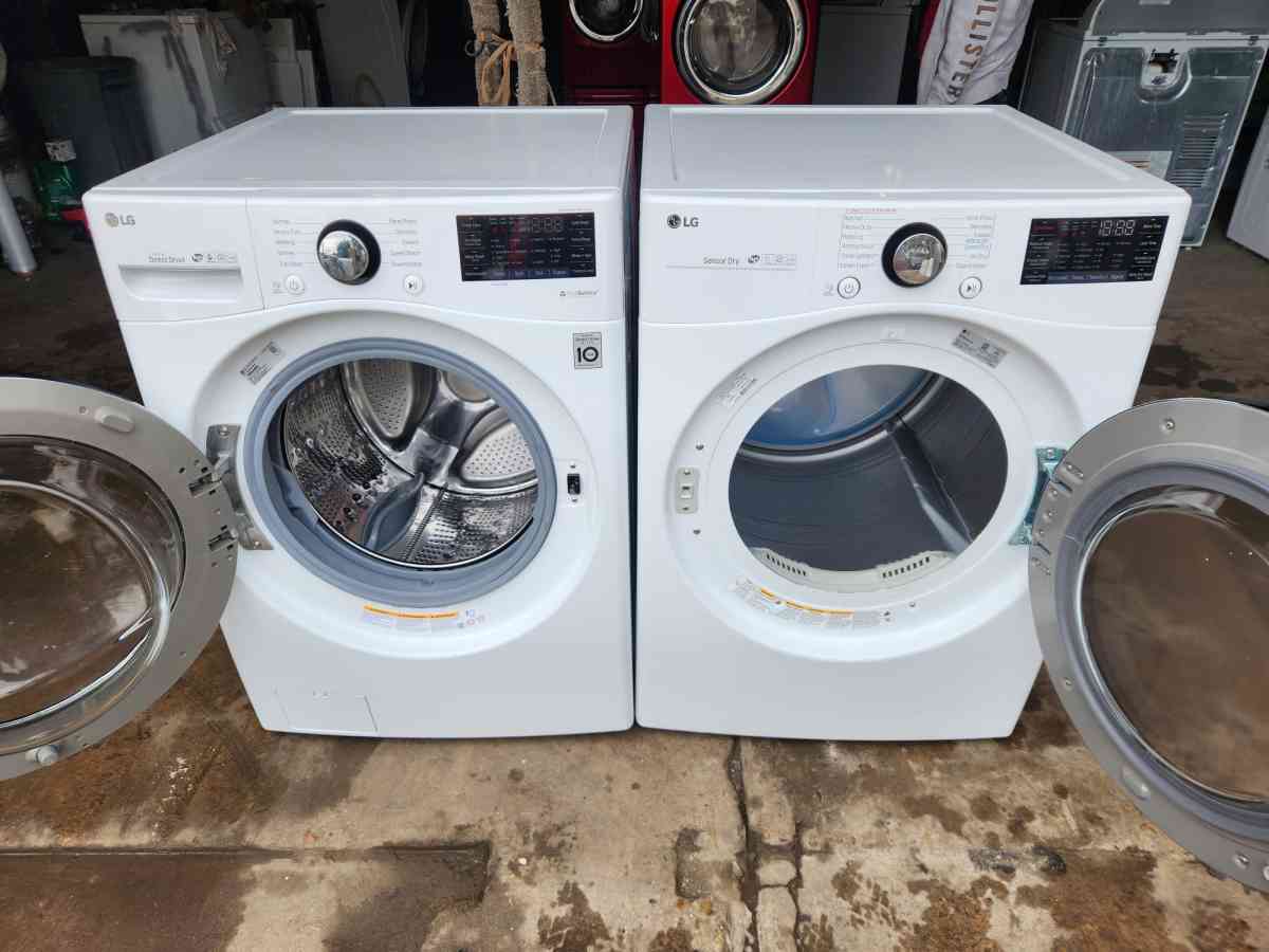 Year 2020 Washer and Electric Dryer
