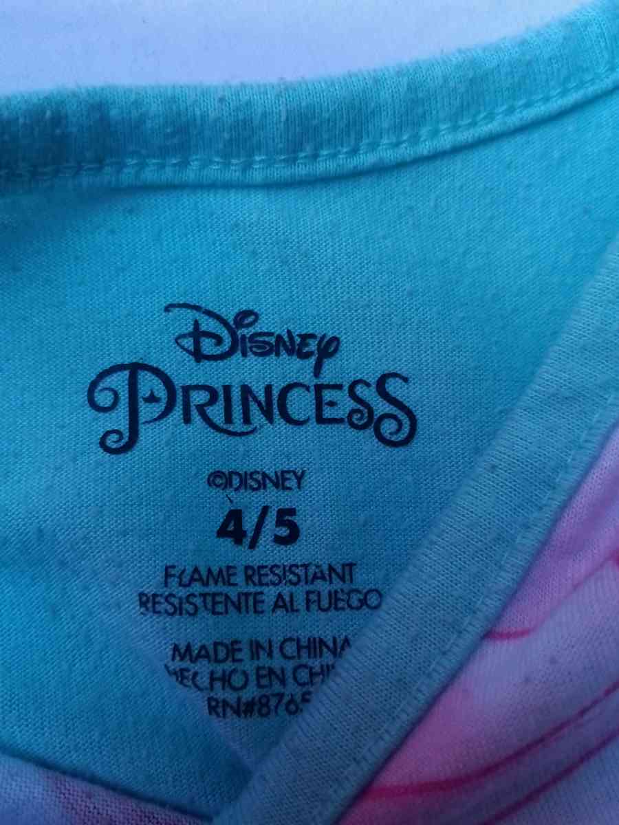 Disney princess pajamas shirt