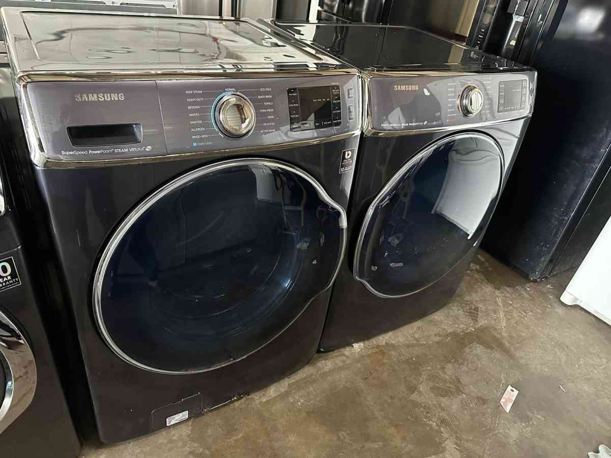 Big Washer and Electric Dryer