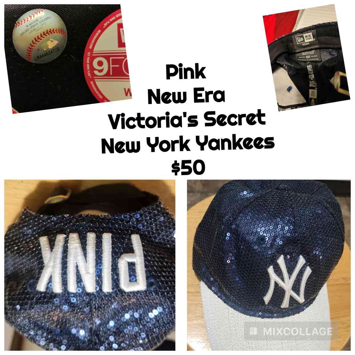 Pink Victoria Secret Hat and Victoria Secret Purse - Lumberport, West Virginia - FleaMarketBay