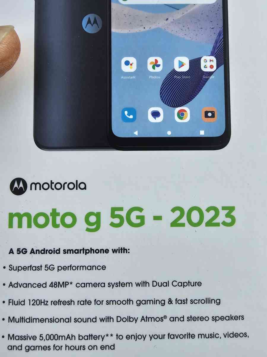 Cricket Wireless Moto G 5g 2023
