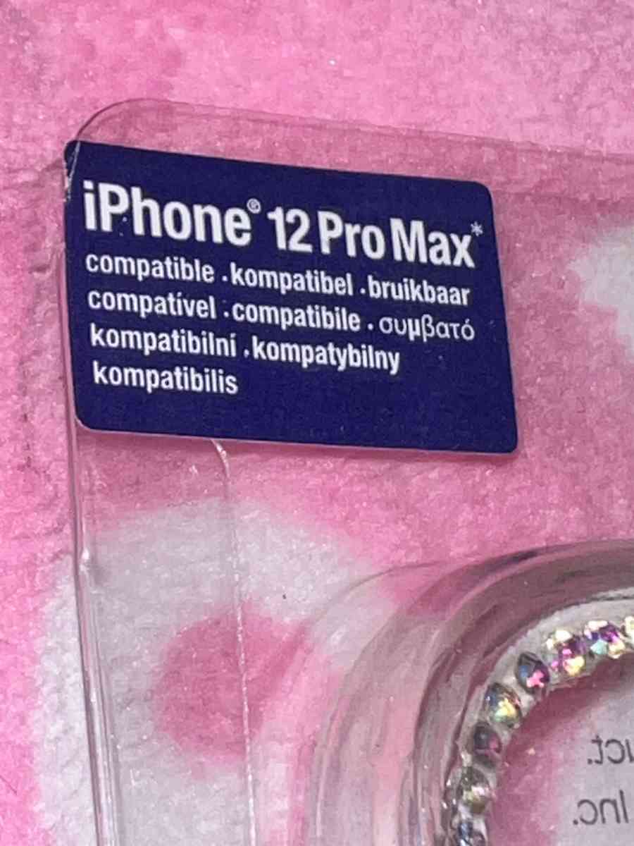 cute iphone 12 ProMax BLING phone case