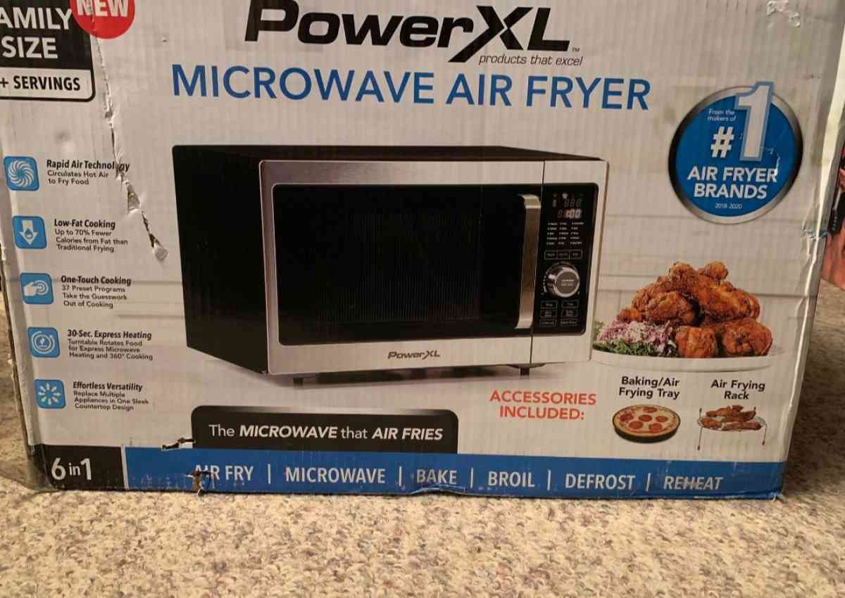 PowerXL Microwave Air Fryer