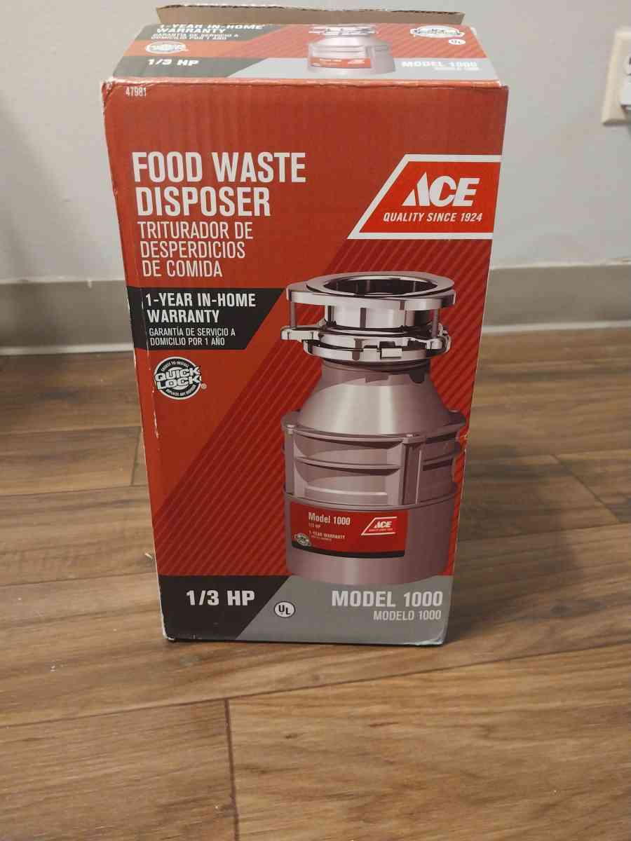 Ace food waste disposal