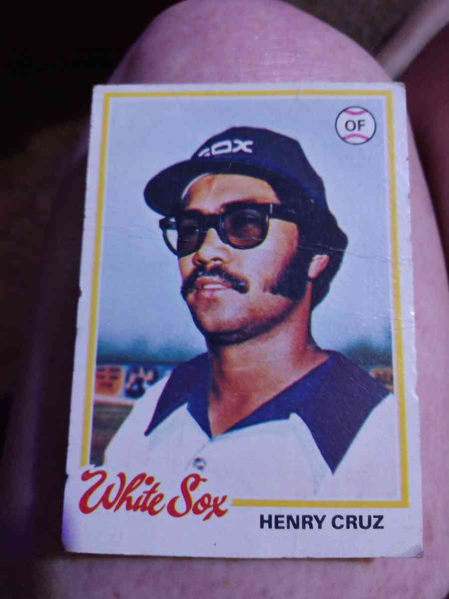 Henry Cruz Baseball Card