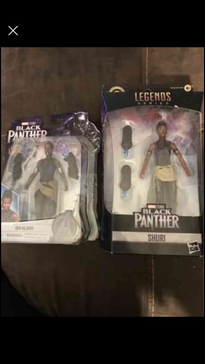 NEW Black Panther toys