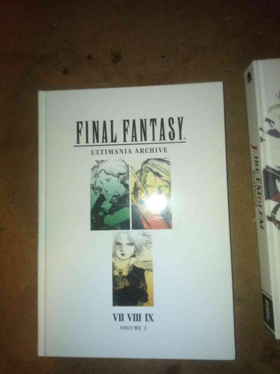 final fantasy ultimania archive books 1 through 3