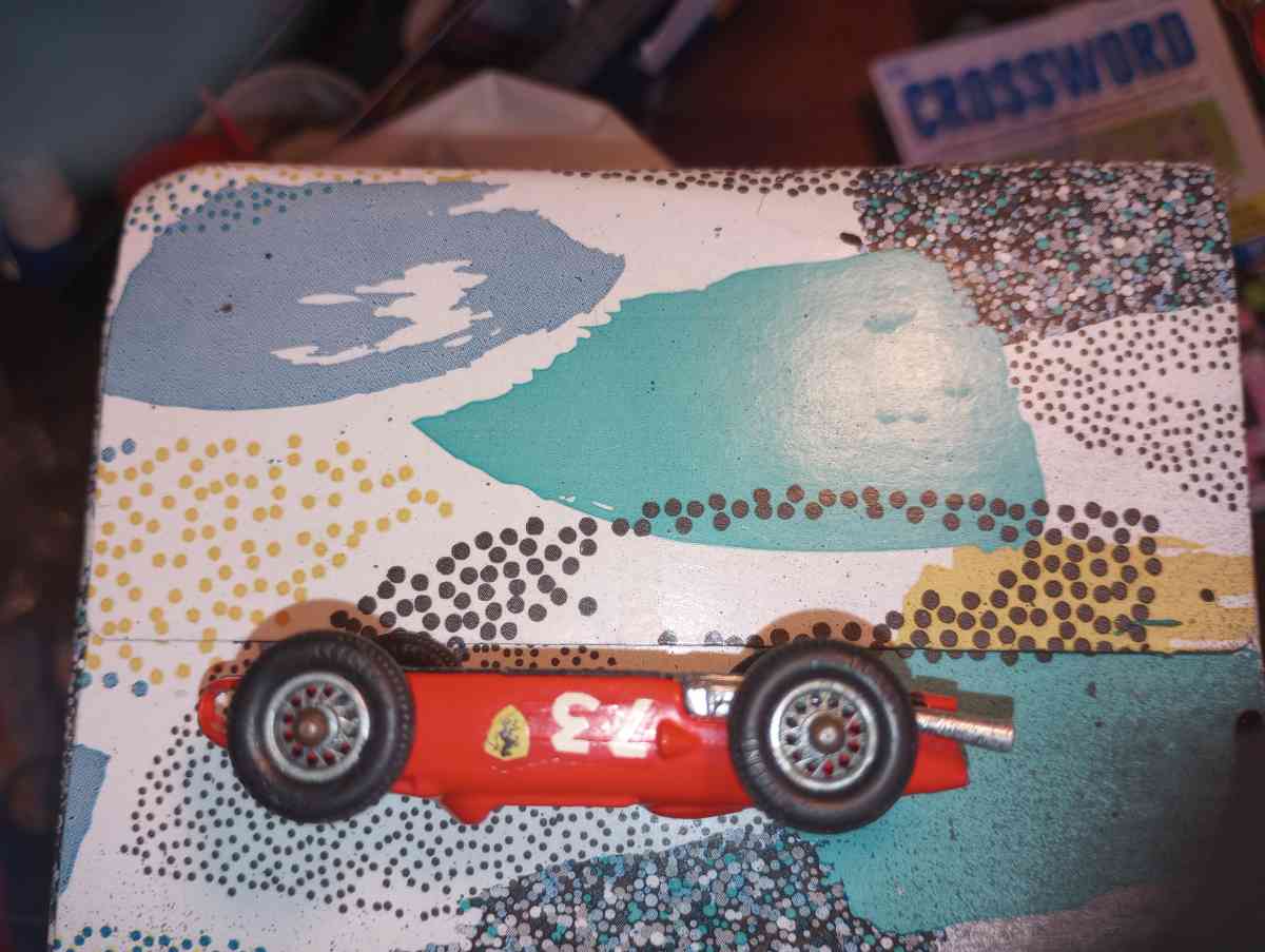 vintage Lesney diecast Ferrari
