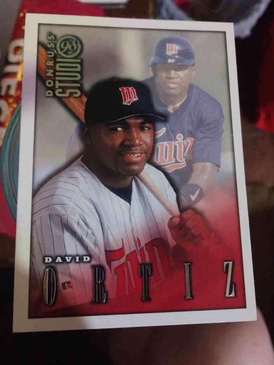 David Ortiz Baseball Card