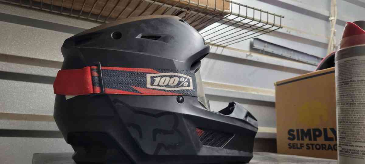 Fox racing helmet