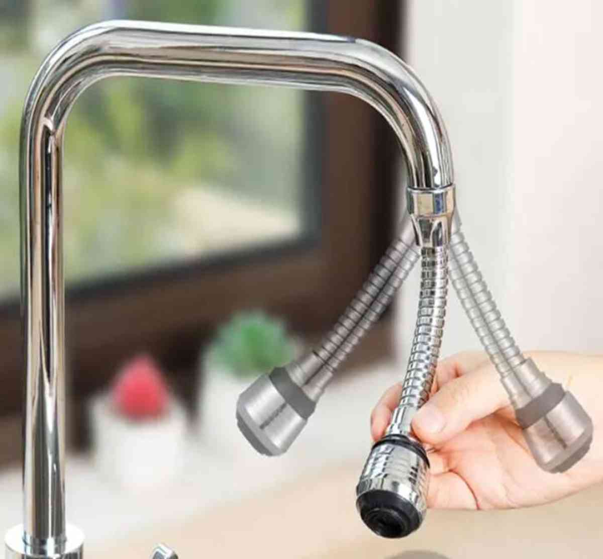 1pc Creative 360 Rotatable Faucet Extender With 2 ModesLonge