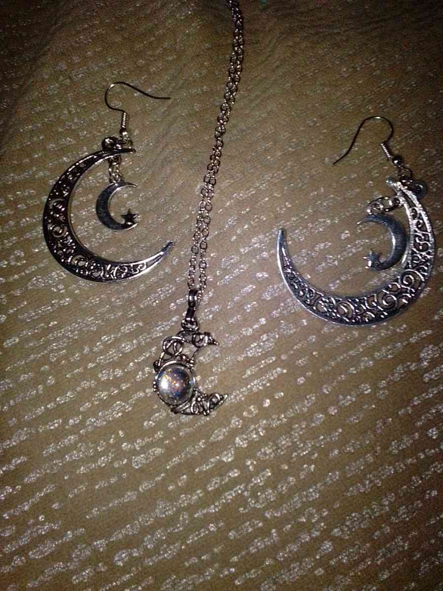 Moon Stone jewelry set
