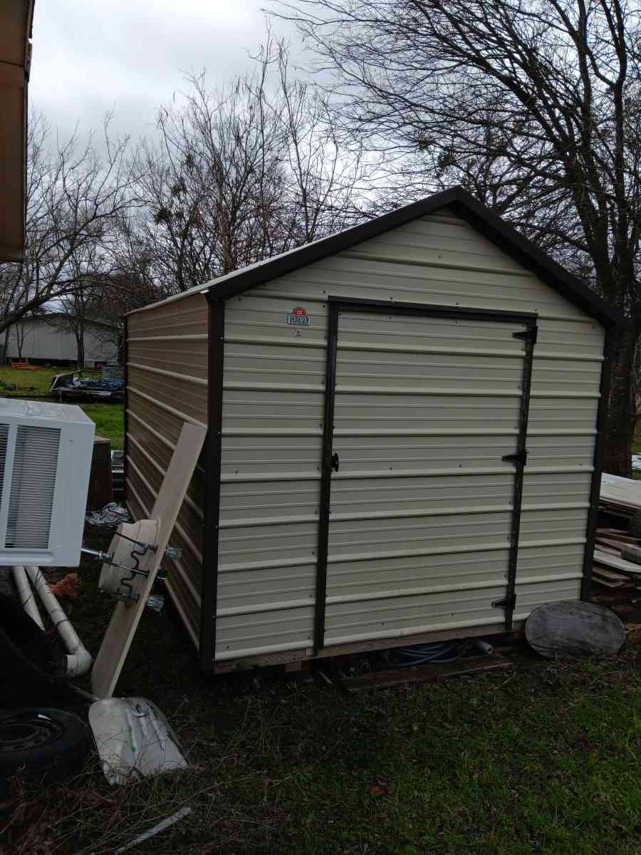 8 x12 utility shed derskin